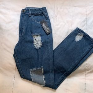 ♡︎heart soul mom style high waisted jeans♡︎